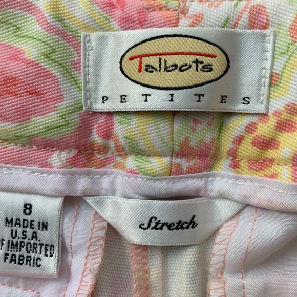 Talbots‎ petites stretch capris. Never worn . Retail 70 - Picture 3 of 6